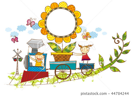 Green growth, energy, illustration 44784244