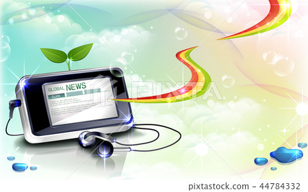 Digital, tech, illustration 44784332