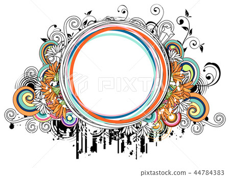 Calligraphy, letter, illustration 44784383