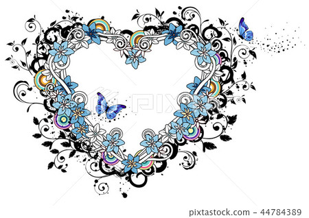 Calligraphy, letter, illustration Calligraphy, letter, illustration 44784389