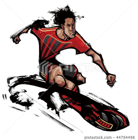 Sports, player, illustration 44784498