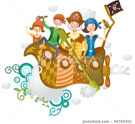 Family, love, illustration 44784501