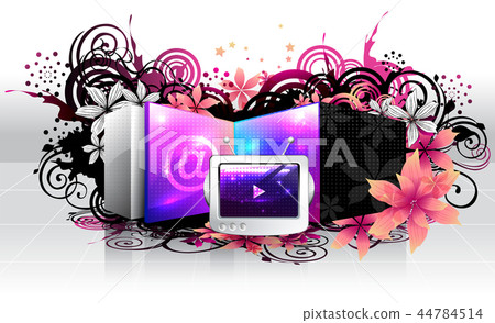 Calligraphy, letter, illustration Calligraphy, letter, illustration 44784514