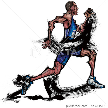 Sports, player, illustration 44784515