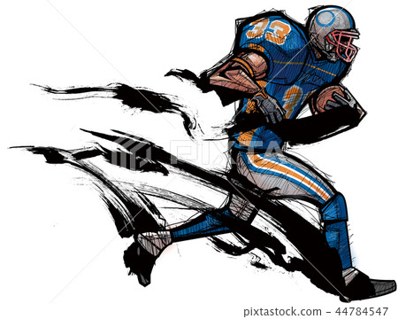 Sports, player, illustration 44784547