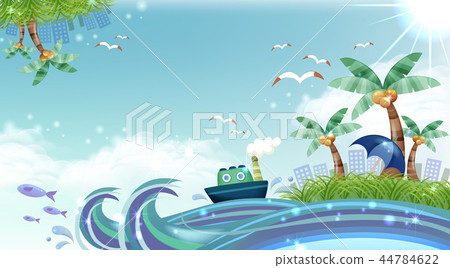 Nature, plants, illustration Nature, plants, illustration 44784622