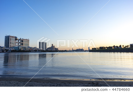 台場海灘公園的黃昏 44784660