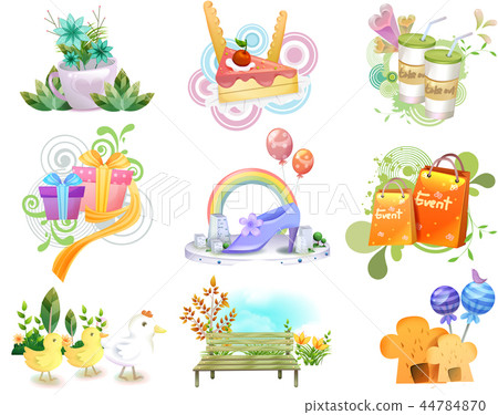 Icon, tech, illustration Icon, tech, illustration 44784870