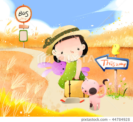 Children, concentric, illustration Children, concentric, illustration 44784928