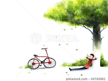 Landscape, illustration Landscape, illustration 44784962