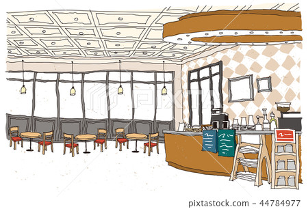 Interior, illustration Interior, illustration 44784977