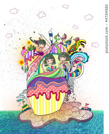 Fantasy, illustration 44784980