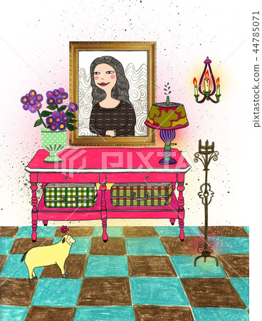 Fantasy, illustration 44785071