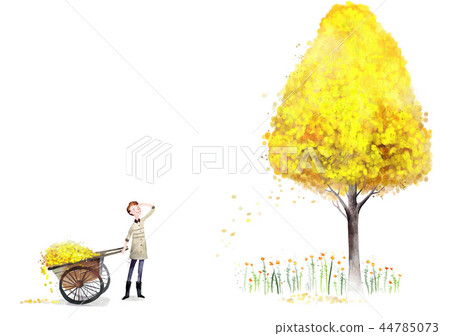 Landscape, illustration Landscape, illustration 44785073