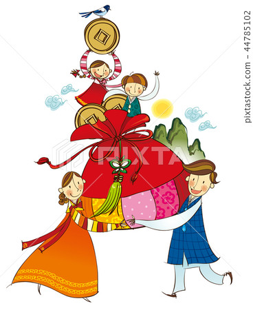 New Year, New Year, Illustration New Year, New Year, Illustration 44785102