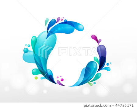 背景，峰值，例證 44785171