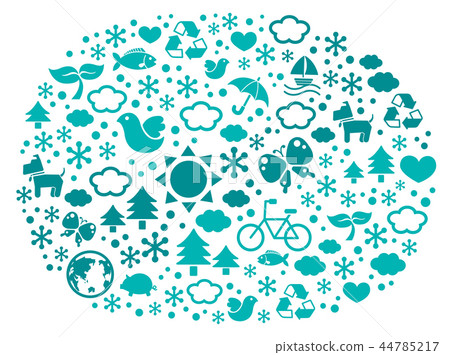 圖標，插圖 44785217