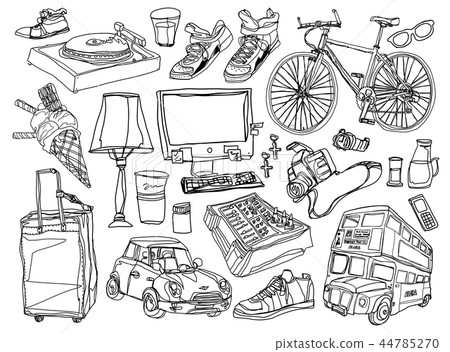 圖標，插圖 44785270