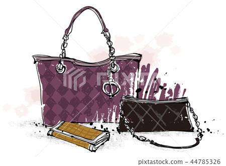 Beauty, fashion, illustration Beauty, fashion, illustration 44785326