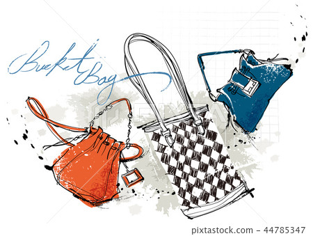 Beauty, fashion, illustration Beauty, fashion, illustration 44785347