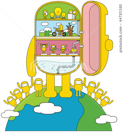 靜物畫，例證 44785380