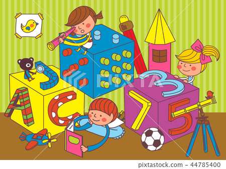 Children, education, illustration Children, education, illustration 44785400