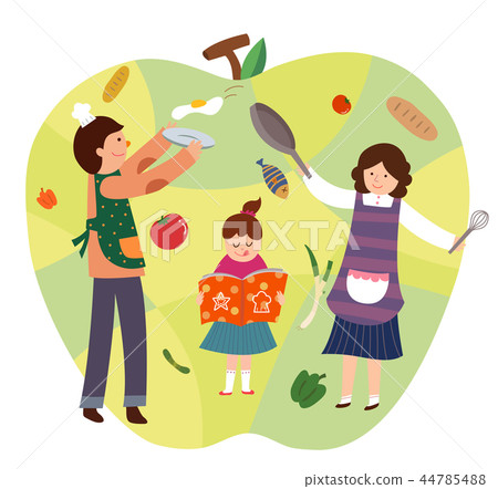 Family, life, illustration Family, life, illustration 44785488