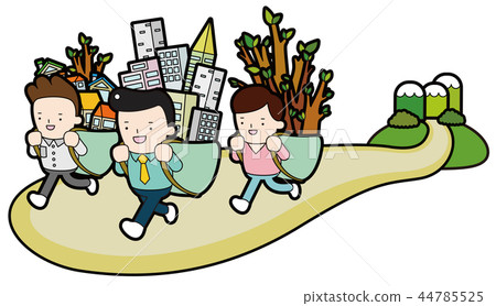 Environment, illustration Environment, illustration 44785525