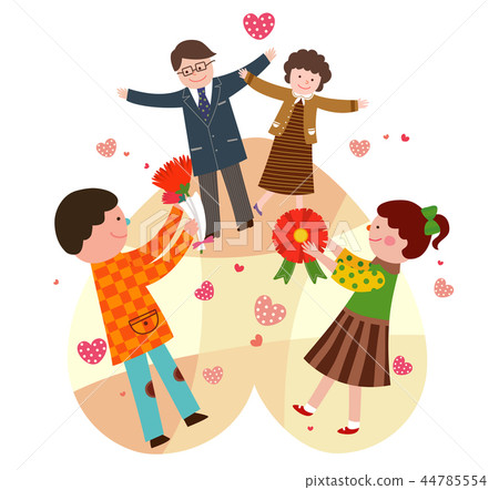 Family, life, illustration Family, life, illustration 44785554