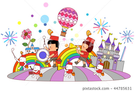 Dream, scenery, illustration Dream, scenery, illustration 44785631