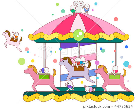 Dream, scenery, illustration 44785634