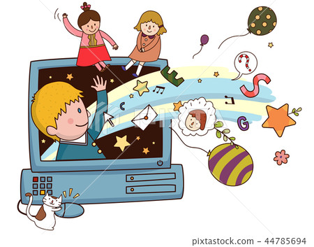 English, illustration 44785694