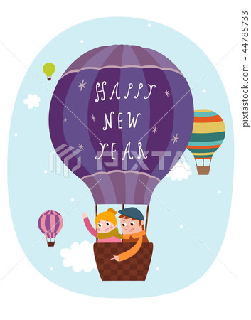 New Year, New Year, Illustration 44785733