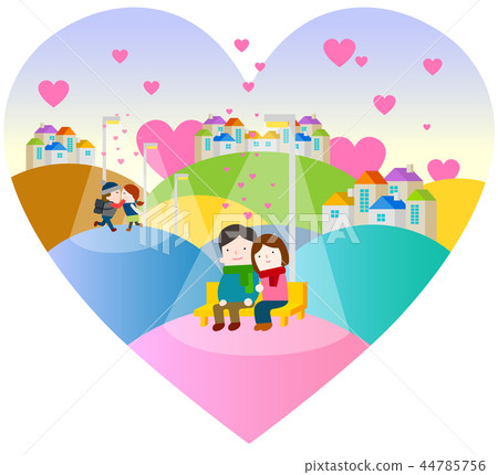 Winter, illustration Winter, illustration 44785756