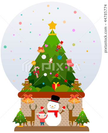 Winter, illustration Winter, illustration 44785774