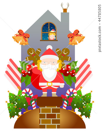 Winter, illustration 44785805