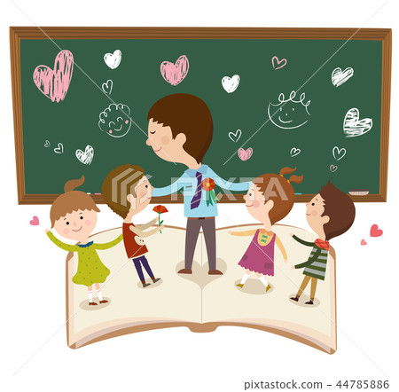 Happy, couple, illustration Happy, couple, illustration 44785886