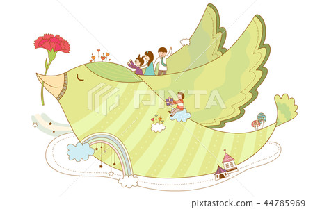 Thanks, Anniversary, Illustration Thanks, Anniversary, Illustration 44785969