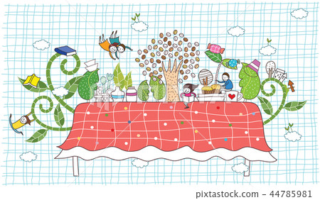 生活，插圖 44785981