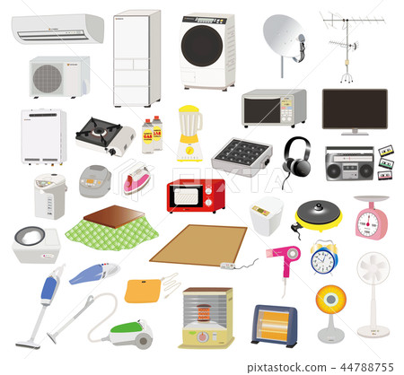 Electronics illustration set 44788755