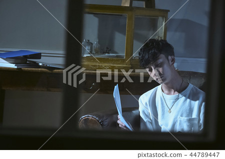 Man working from home Man working from home 44789447