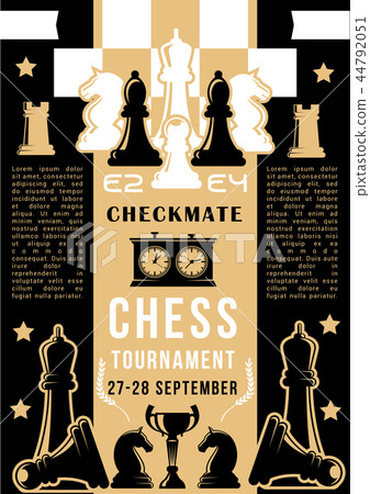 Chess game chessboard with pieces Chess game chessboard with pieces 44792051