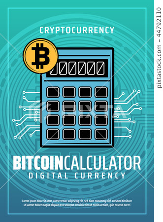 Bitcoin digital money exchange service, vector Bitcoin digital money exchange service, vector 44792110