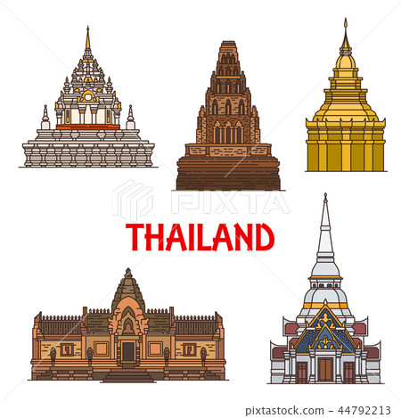 Thailand travel landmarks and temples 44792213