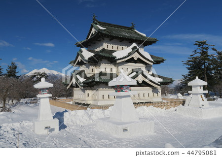 Hirosaki Castle (Hirosaki Castle Snow Lantern Festival) 44795081