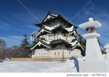 Hirosaki Castle (Hirosaki Castle Snow Lantern Festival) 44795191