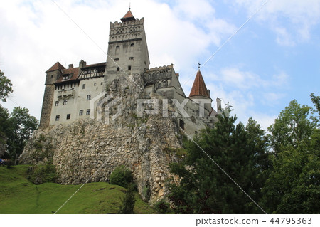 Bran Castle Brasov Romania European vampire Dracula stage Bran Castle Brasov Romania European vampire Dracula stage 44795363
