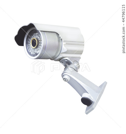 Closed circuit camera isolated 44796115