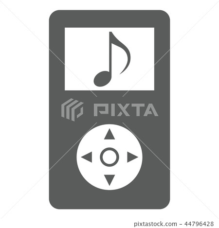 音樂音樂播放器電子圖標 音樂音樂播放器電子圖標 44796428