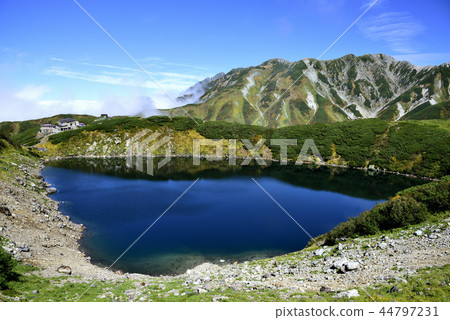 Mikuriga pond and Thunderbird hill Mikuriga pond and Thunderbird hill 44797231